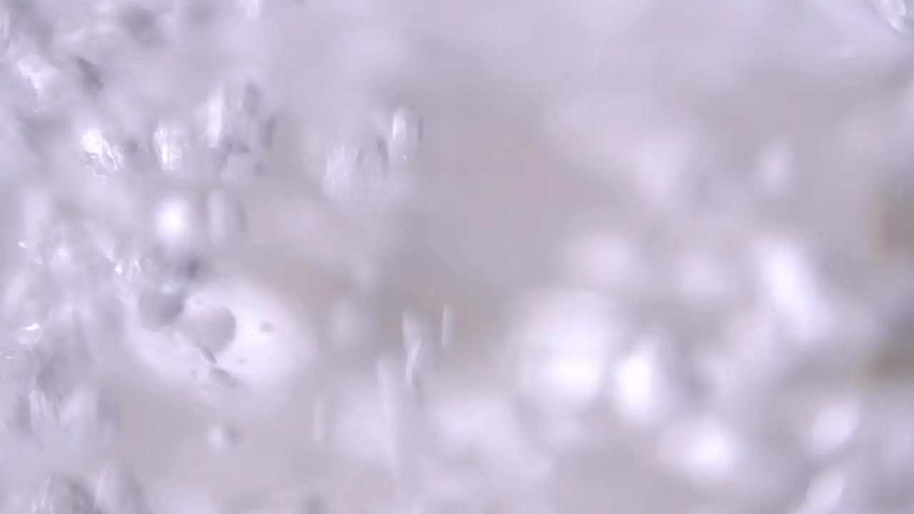 Macro Water Bubbles Slow Motion 1