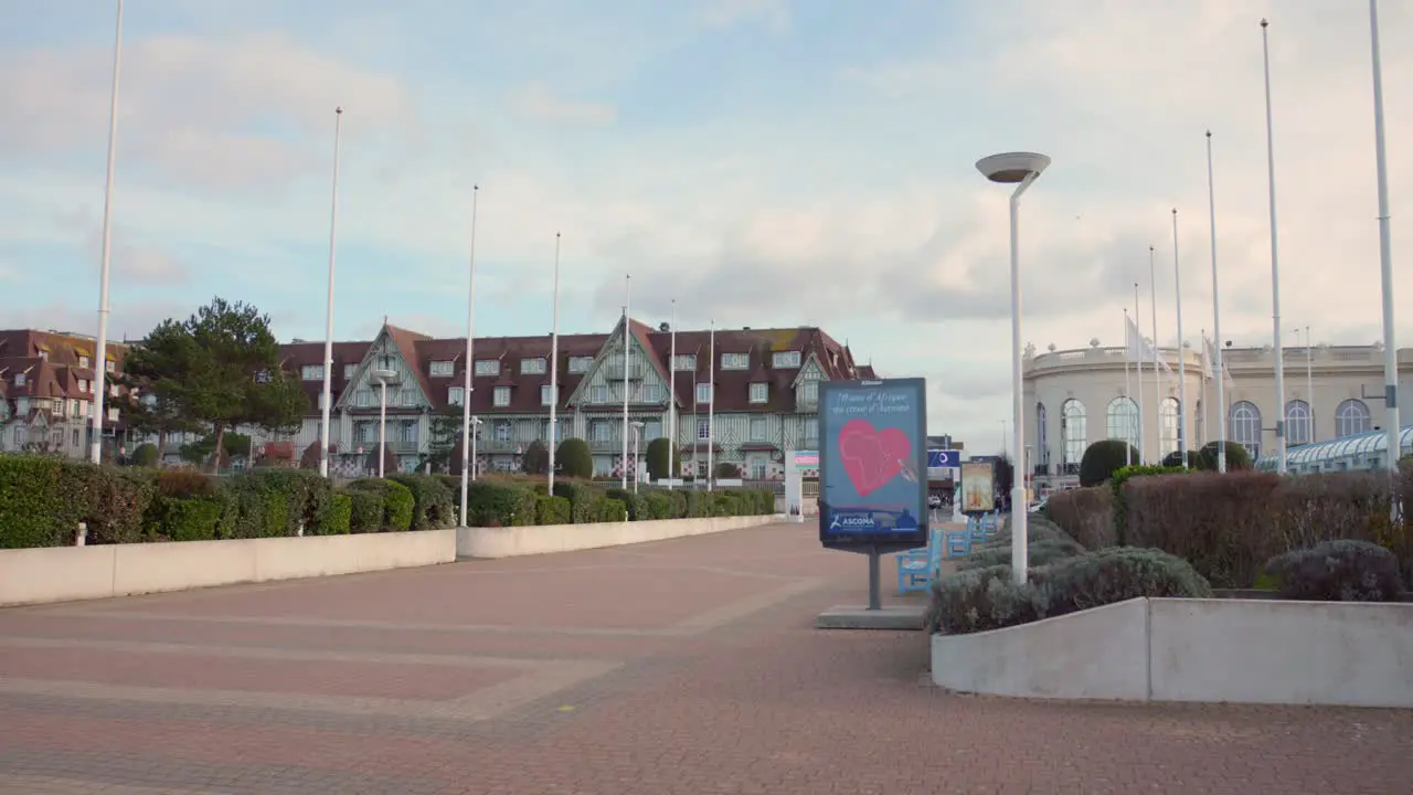 Rue Lucien Barriere Where The Deauville American Film Festival Red Carpet Was Laid Out At The CID In Deauville France