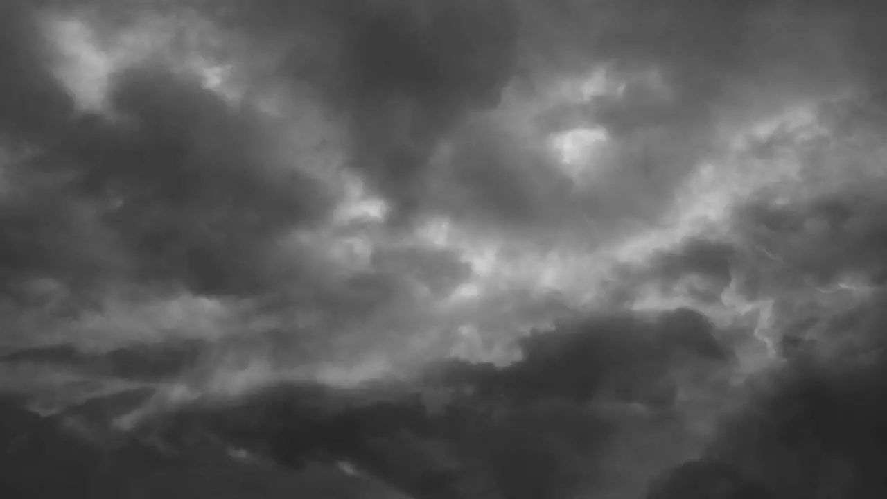 thunderstorm Clouds on a cloudy day