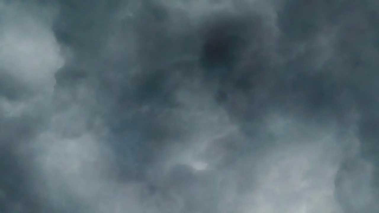 4K Dark Stormy Sky Background