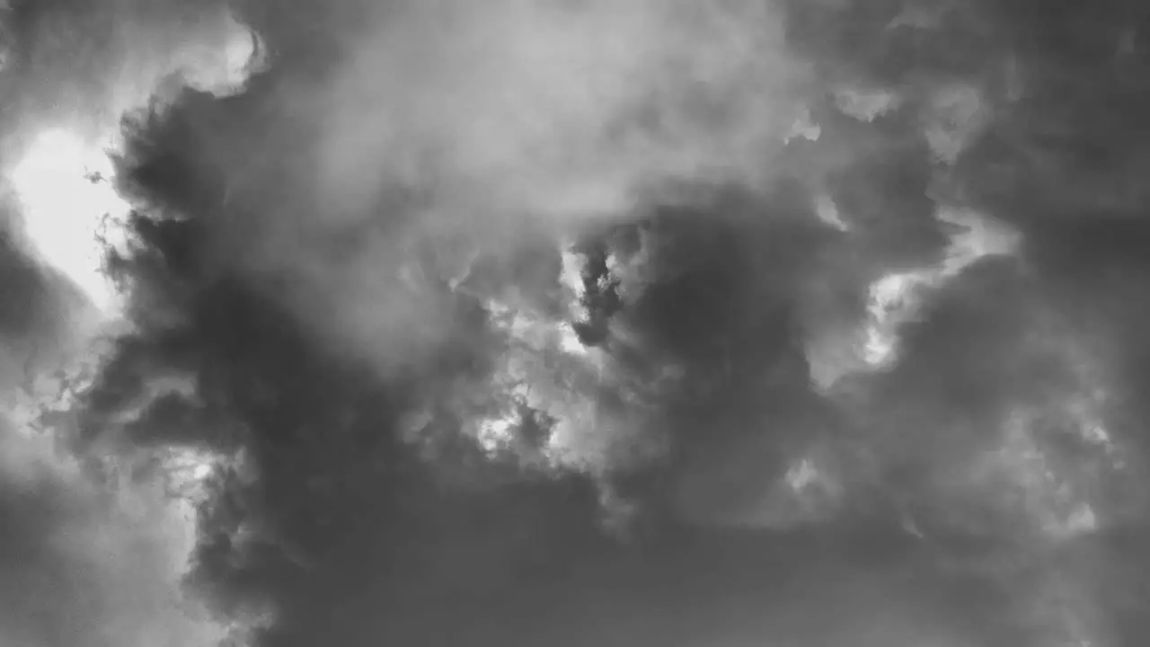 view of beautiful storm clouds