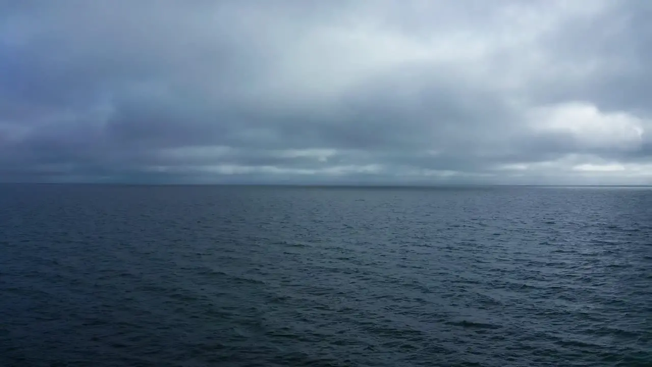 Natural beauty near the bay with overcast skies