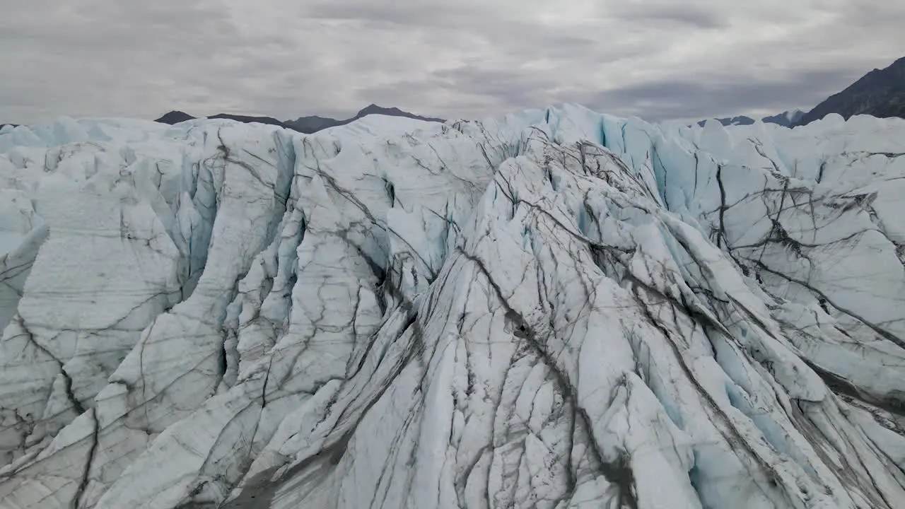 Drone footage of the Alaskan Glaciers