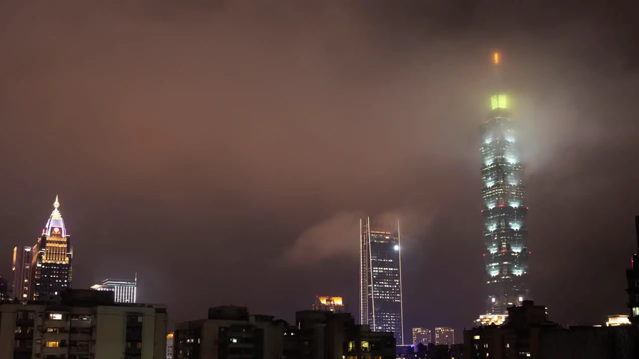 Taipei 101 Night Time-Lapse