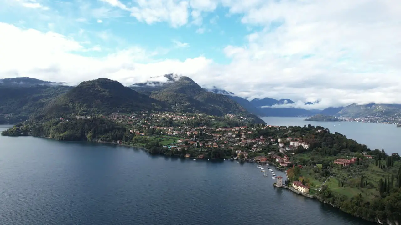 Flying to Bellagio Lake Como Italy