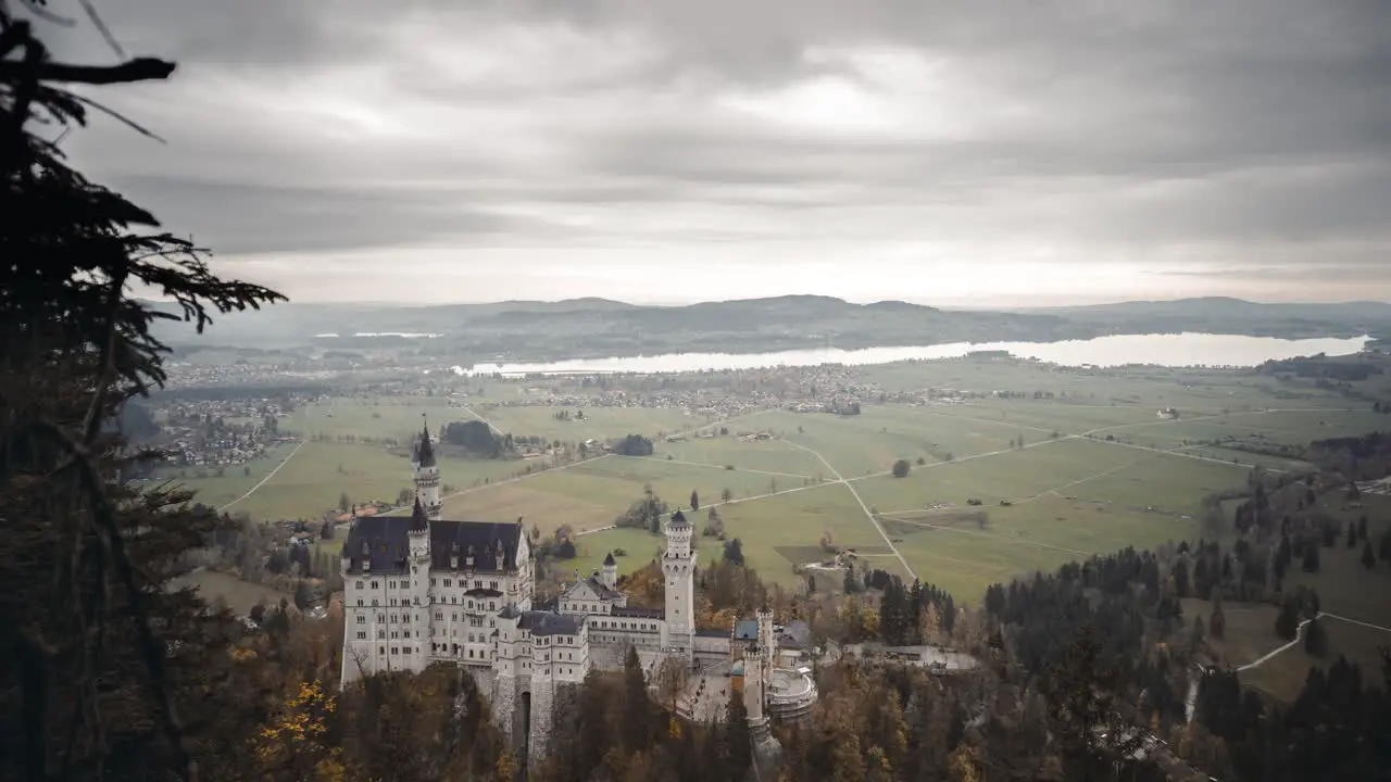 Timelapse at the castle Neuschwanstein