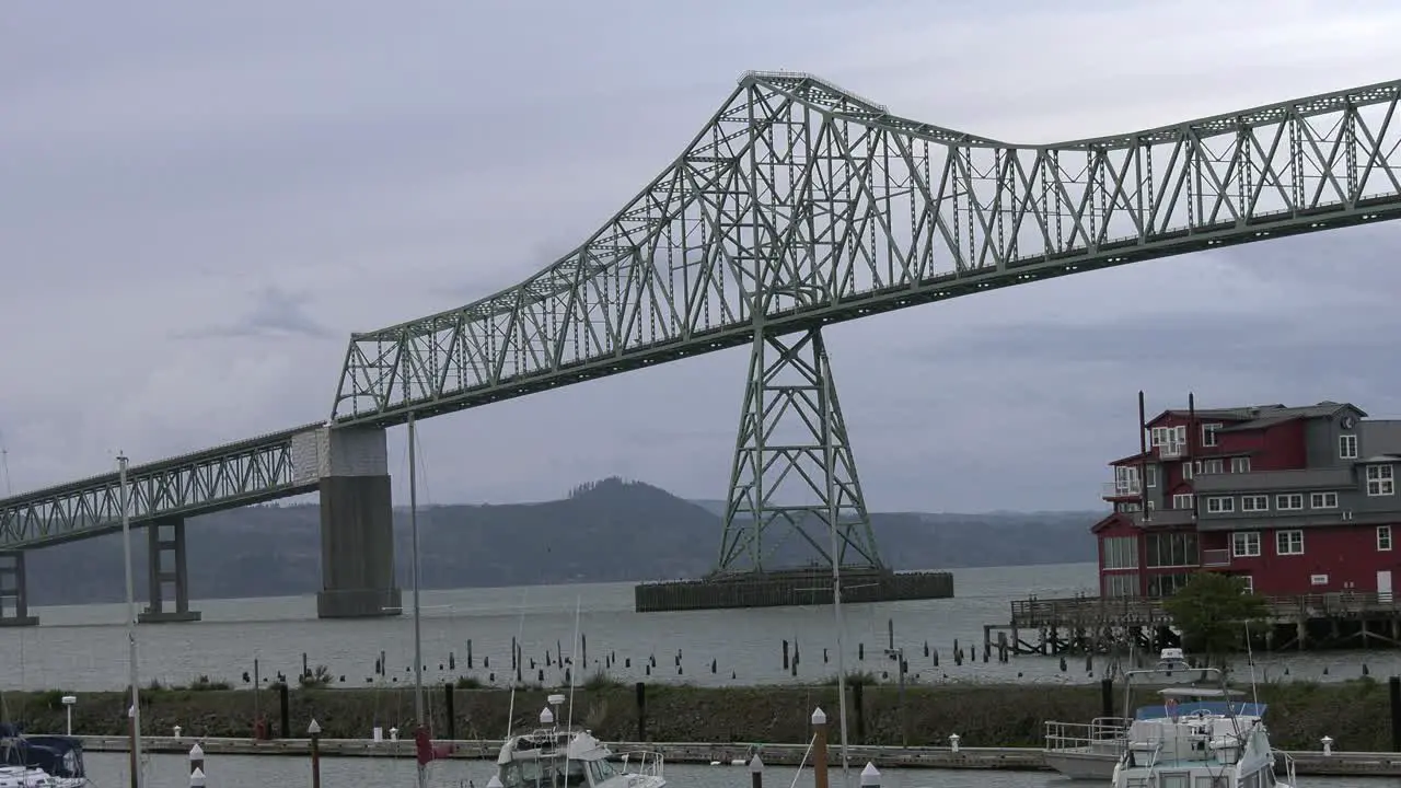 Astoria Oregon Bridge and harbor