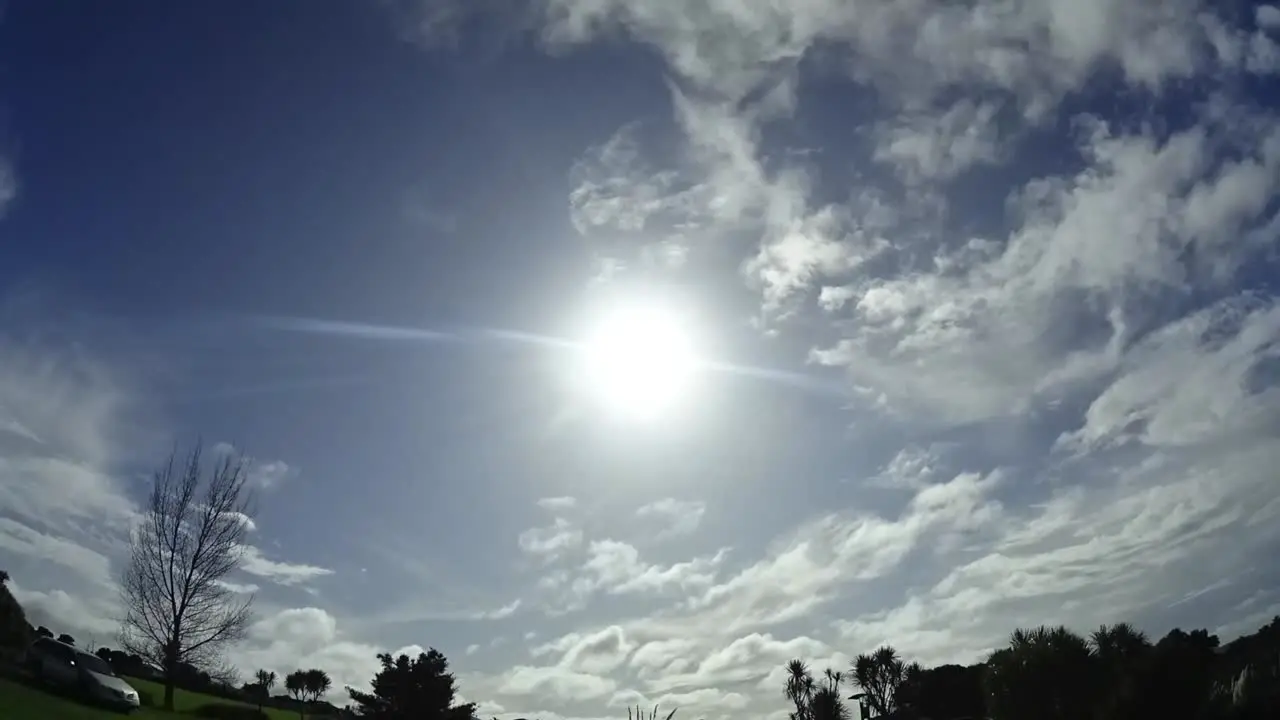 timelapse of the sky and cloud in auckland