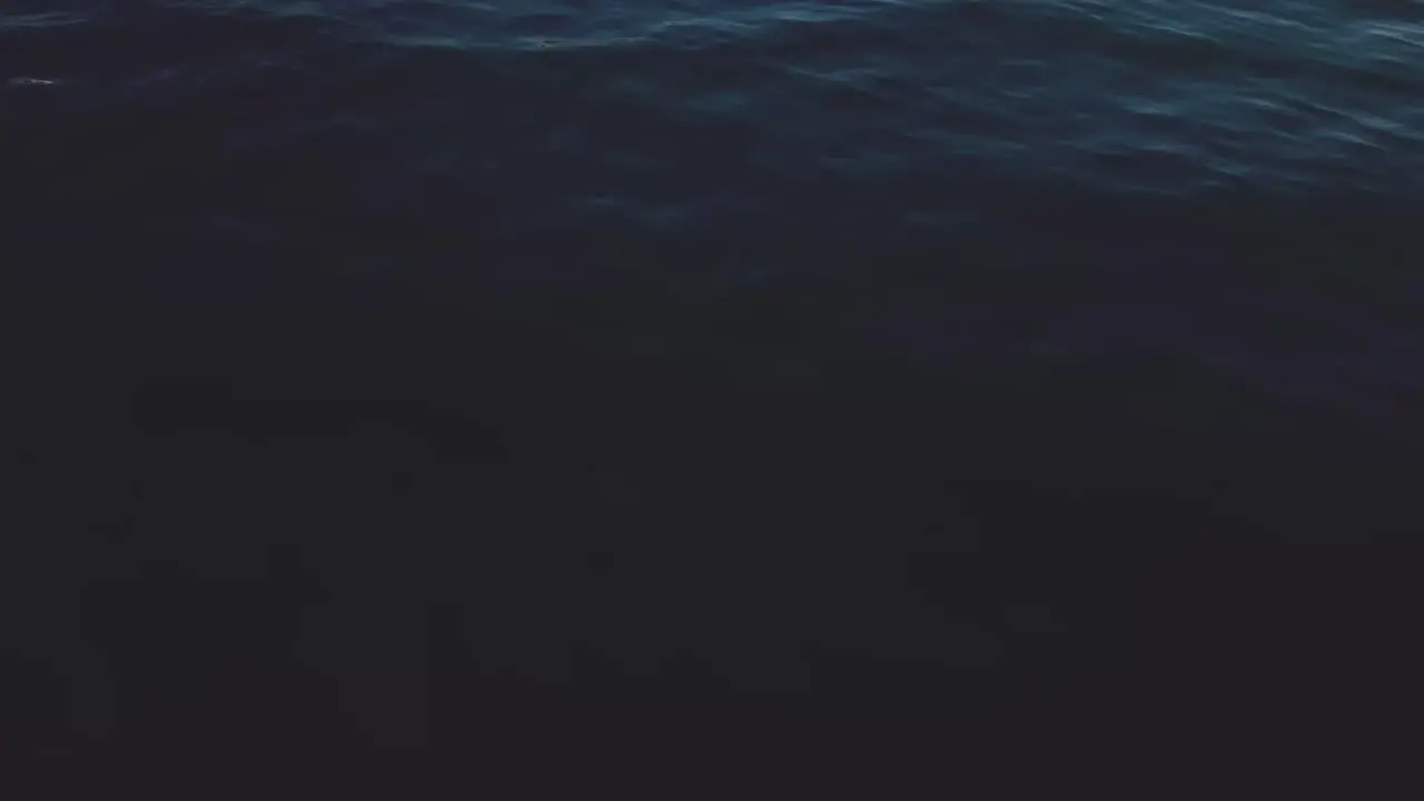 Simple loop of dark ocean waves