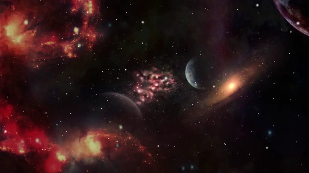 nebulae in the universe can be used for background