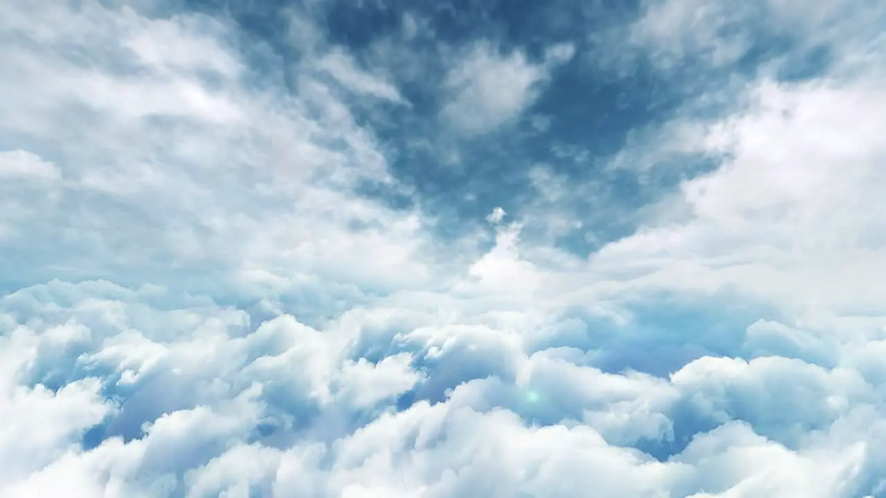 timelapse of white clouds over blue skies