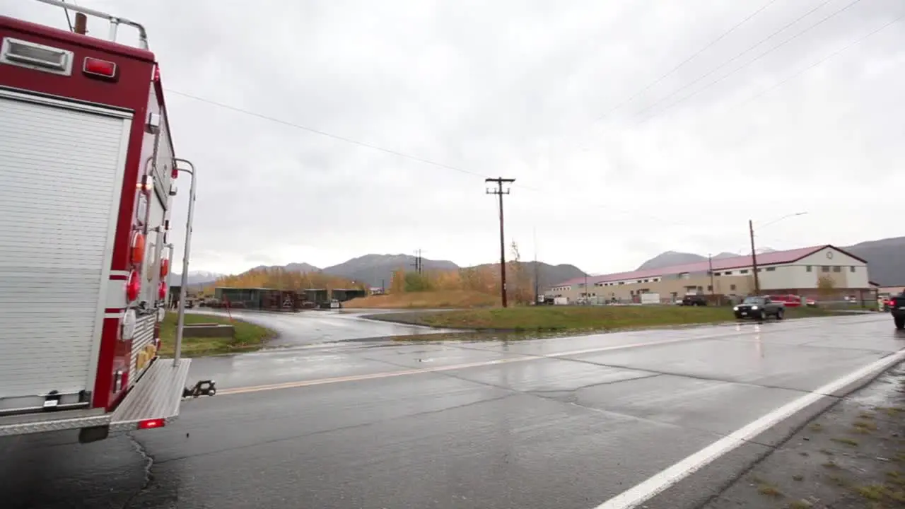 Cars And Buildings Are Damaged In The Aftermath Of A Storm Cell In Alaska