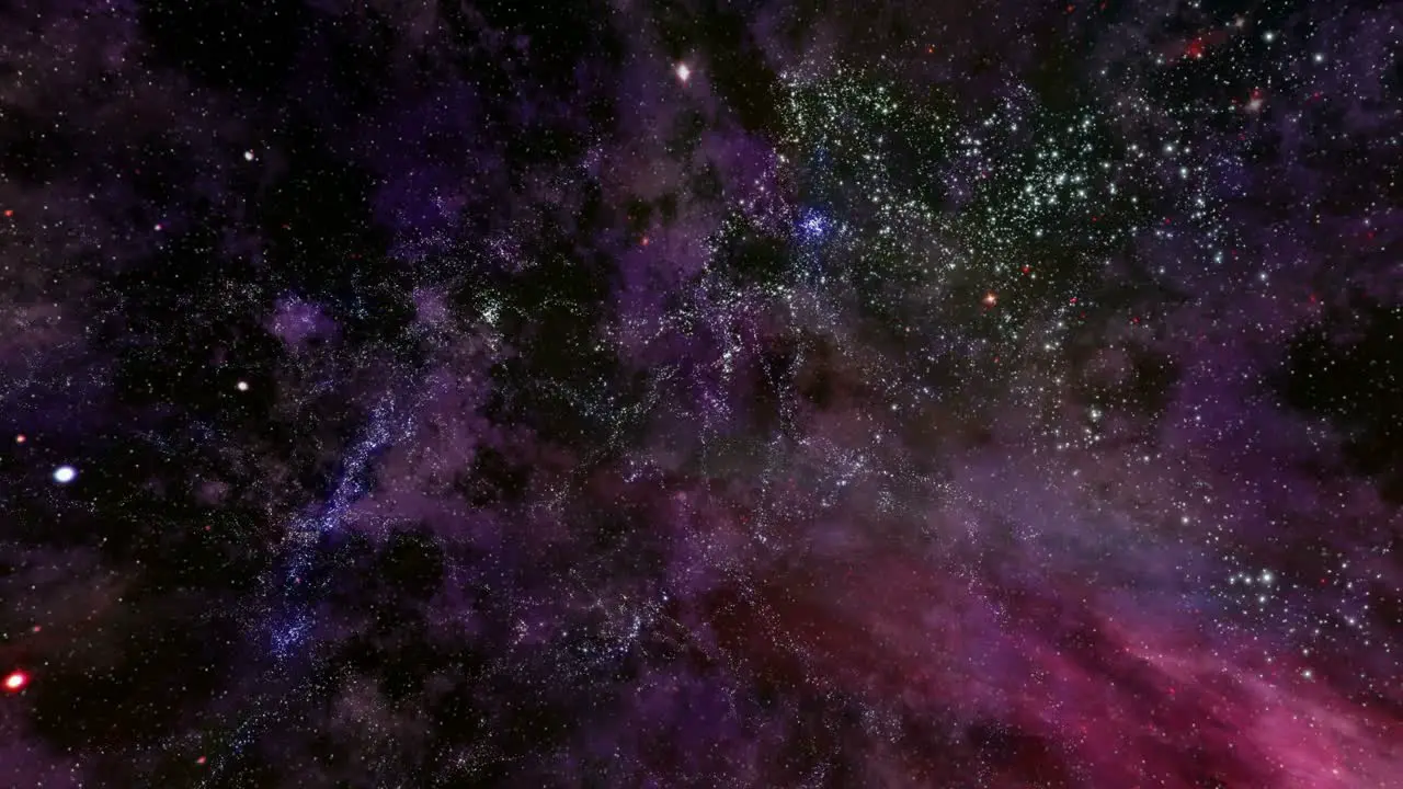 Traveling Through Star Fields In Deep Space (Loop)