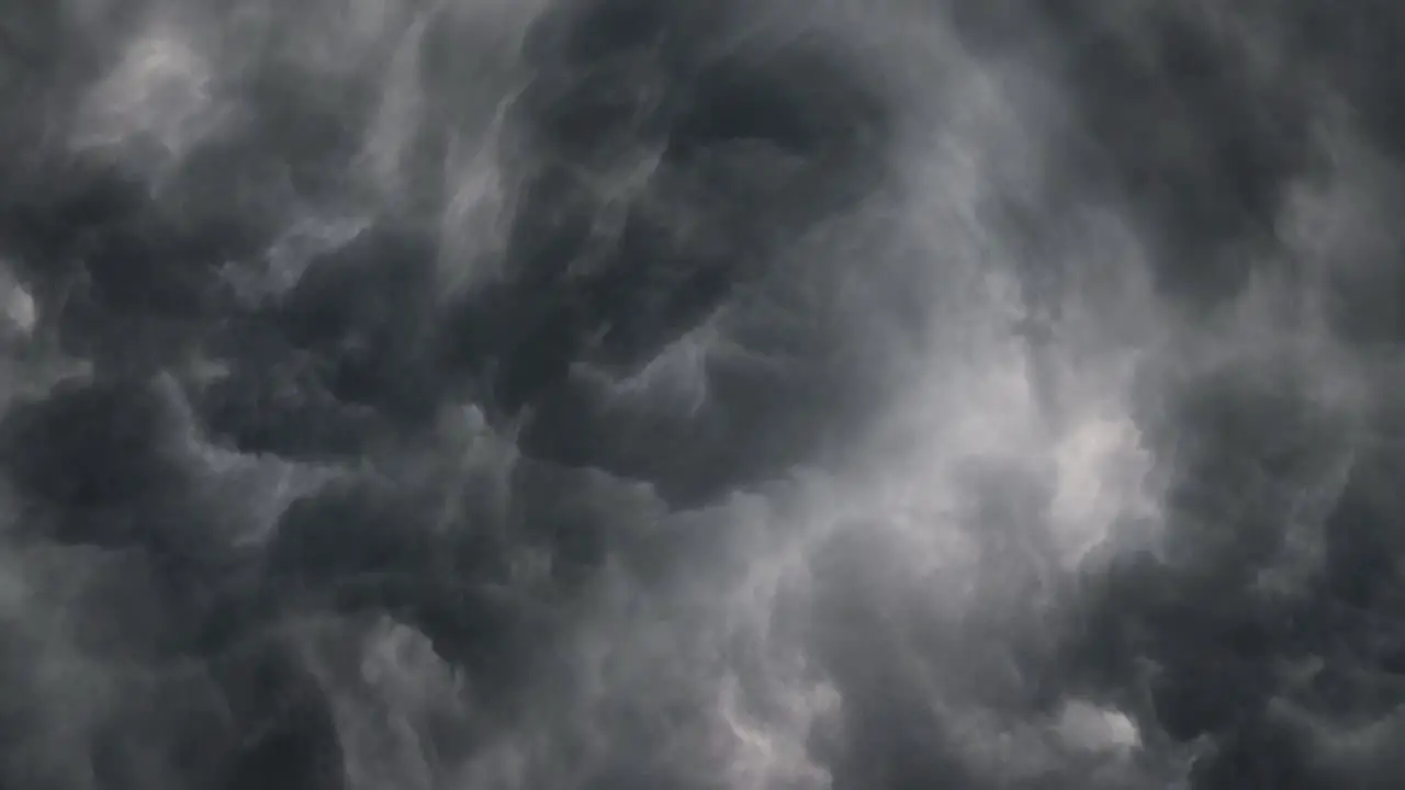 point of view inside cumulonimbus clouds