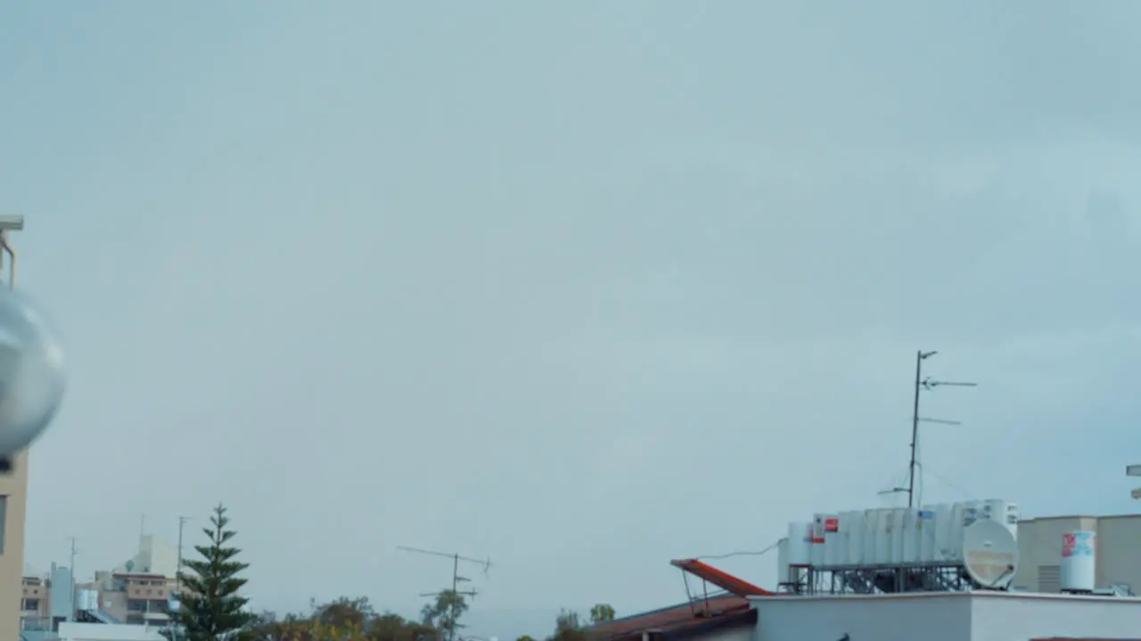 Time lapse of a beautiful colorful clouds turning into moody fog 4K video