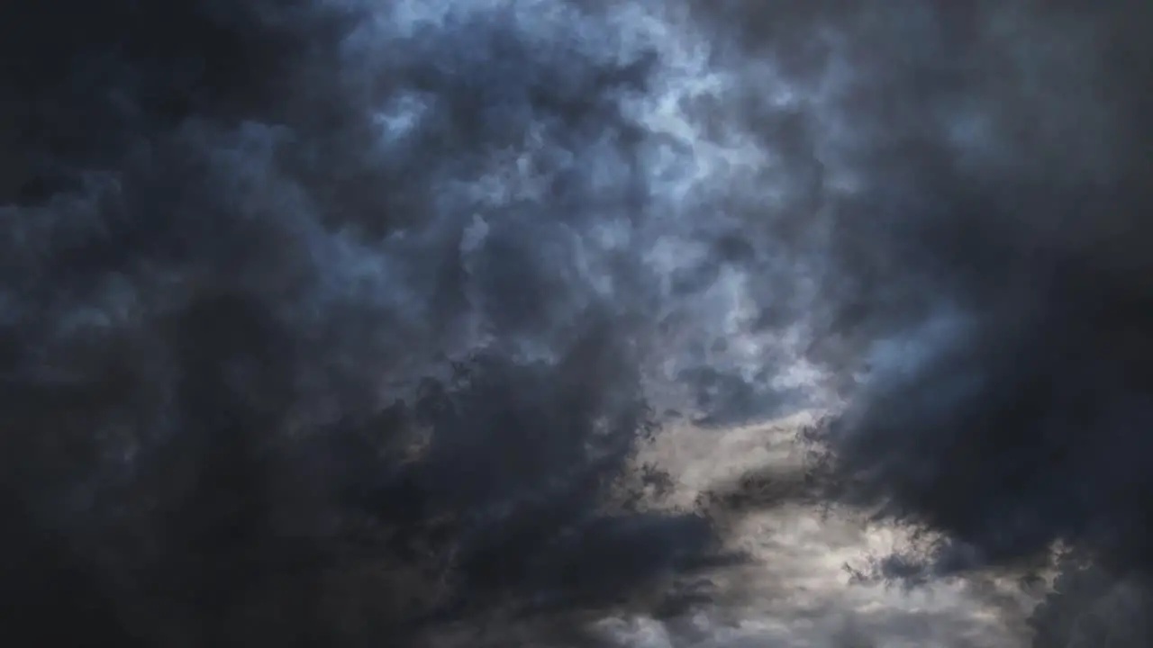 view of dark blue sky Lightning thunderstorms