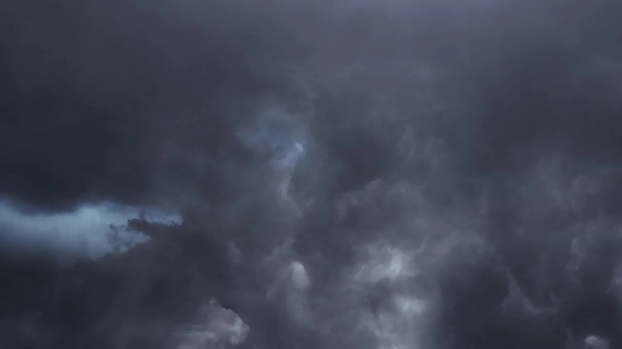 Lightning Storm In Clouds Loop 4K