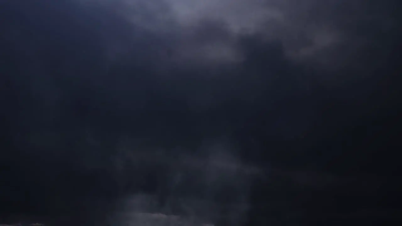 timelapse of clouds turning dark 4K