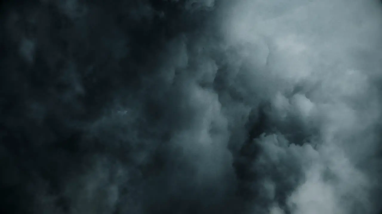 a thunderstorm that occurs inside the cumulonimbus dark clouds moving in the sky