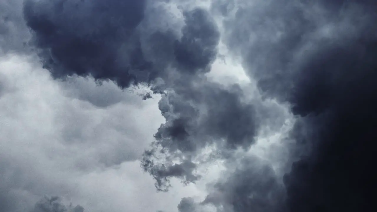 4K Clouds and Dark Storm Clouds