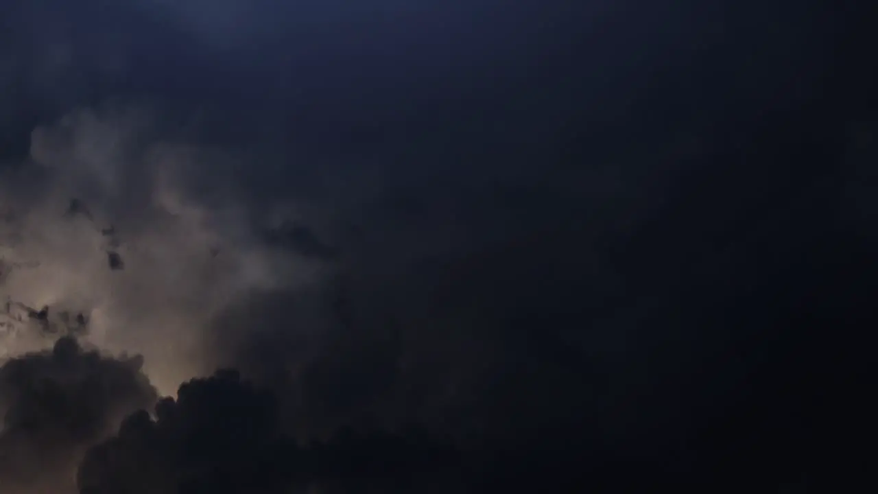 4k thunderstorm over dark sky dark clouds