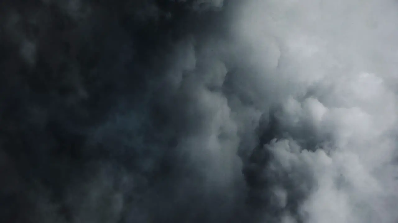 thunderstorm timelapse in dark cumulonimbus clouds