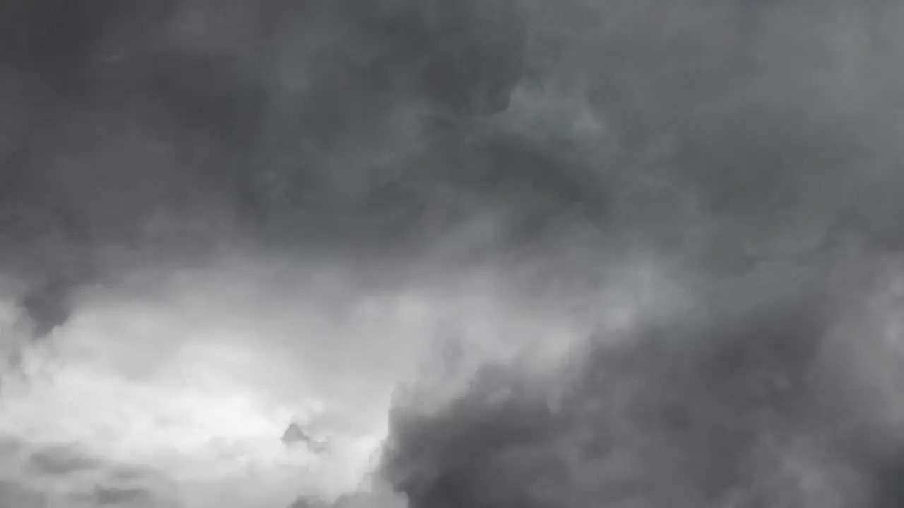 view of gray clouds and storm conditions