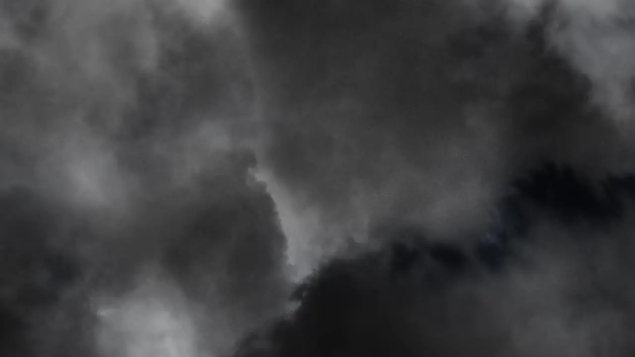 thunderstorm in nature dark clouds in the sky