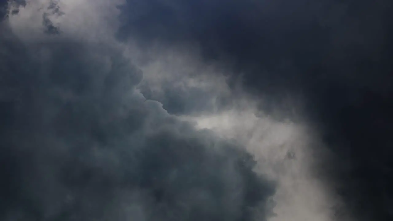 thunderstorms and dark clouds moving in the sky