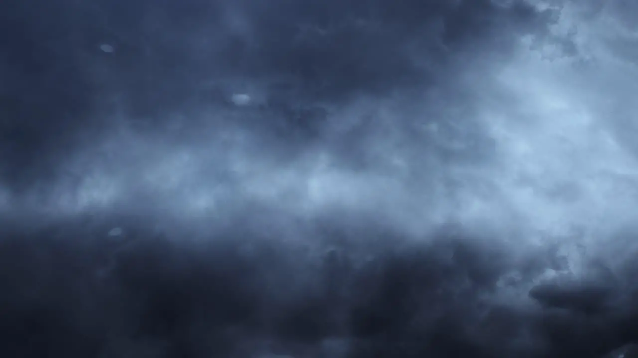 4k thick clouds moving in the sky thunderstorm