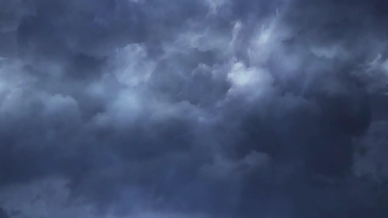 thunderstorm Dark storm clouds on the sky background