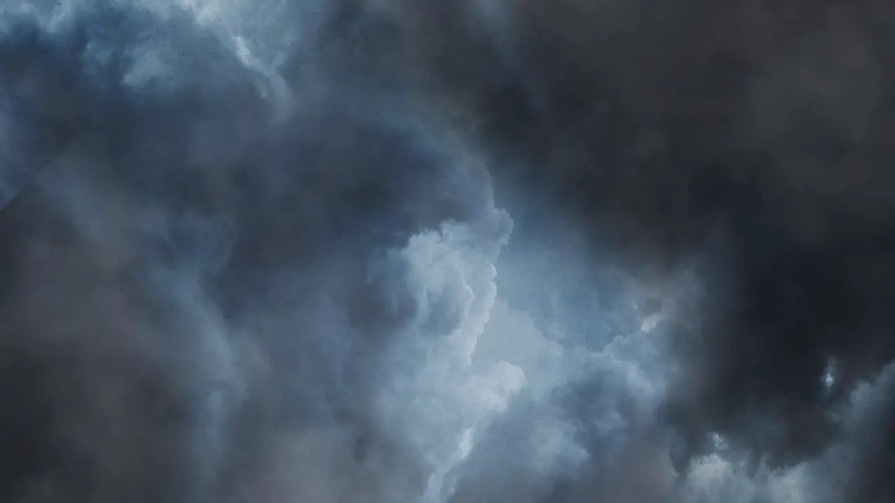 POV Lightning Flashes The Sky During A Thunder-Storm