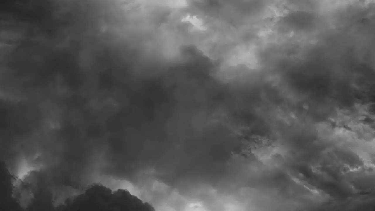 Lightining Bolt In The Sky During A Thunderstorm