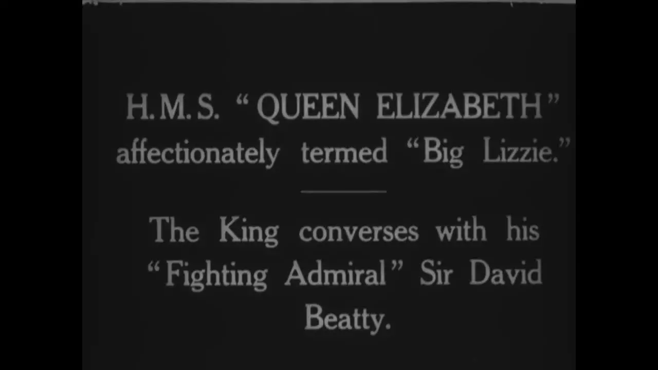 King George V Converses With His Fighting Admiral Sir David Beatty On The Deck Of The Queen Elizabeth