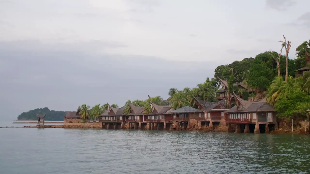 Villa by the sea at sunset offering a tranquil and luxurious