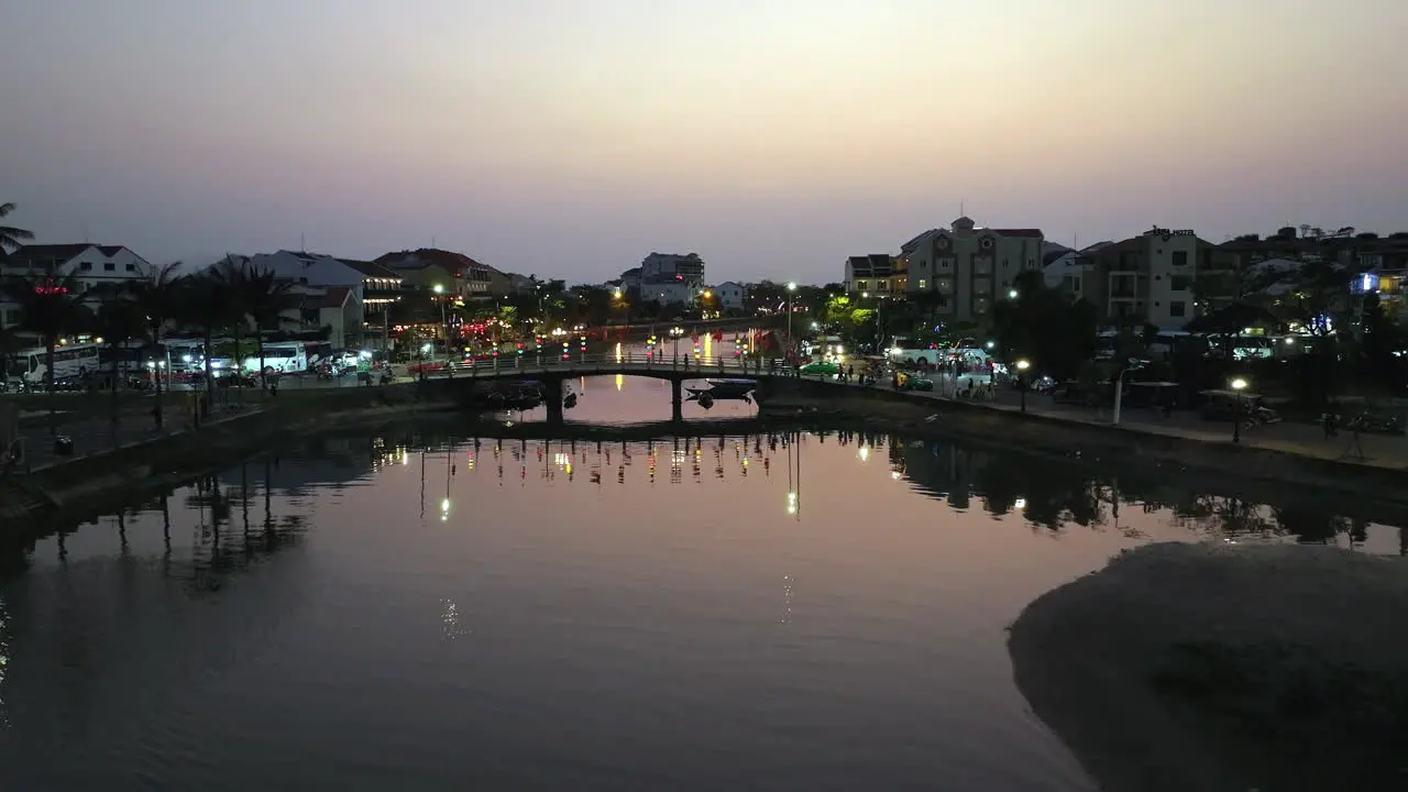 4K Aerial of Hoian Vietnam