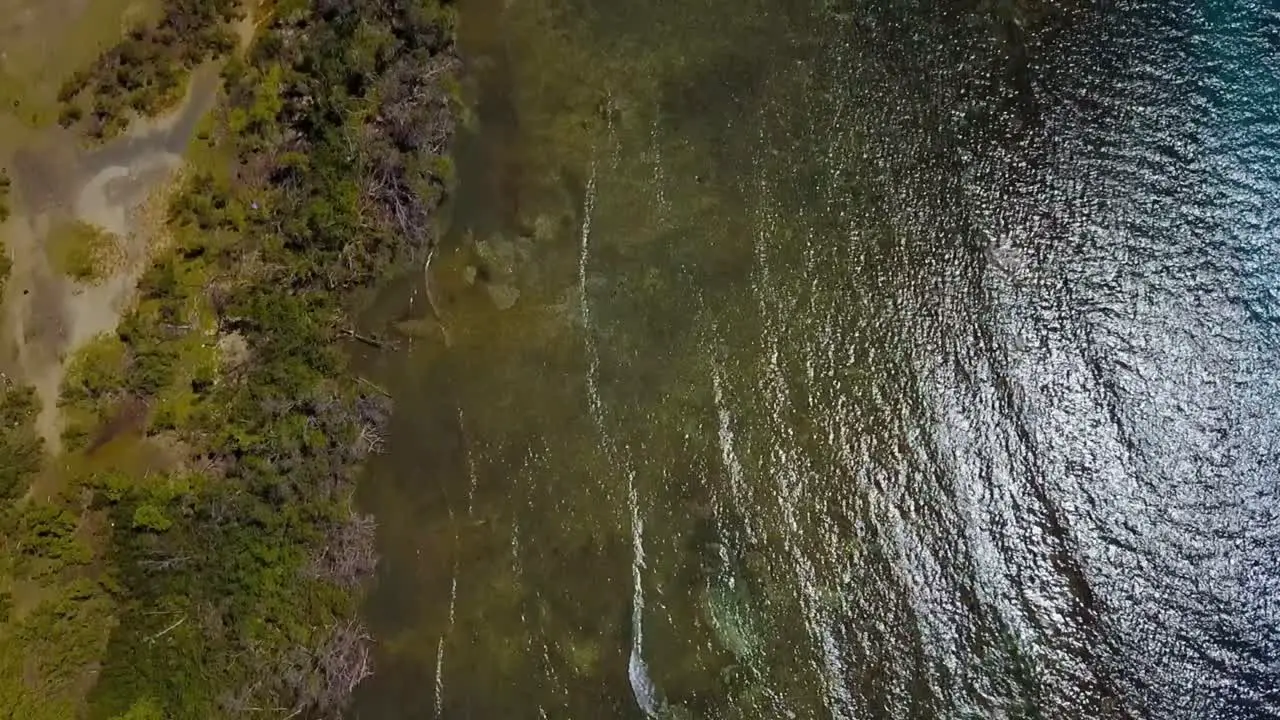 View of the Atlantic Ocean in Puerto Rico's West Coast