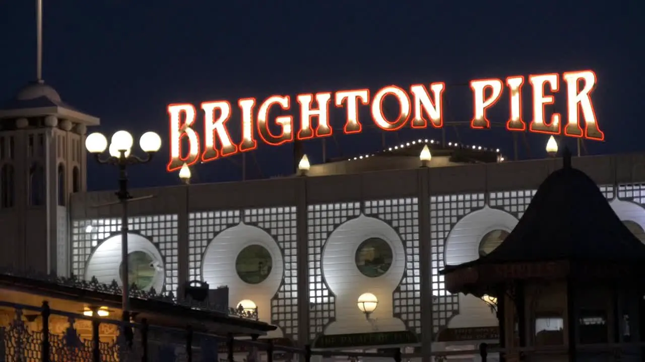 Brighton Pier Sign