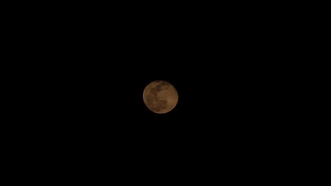 A time lapse video of the moon rising through the night sky over Nepal