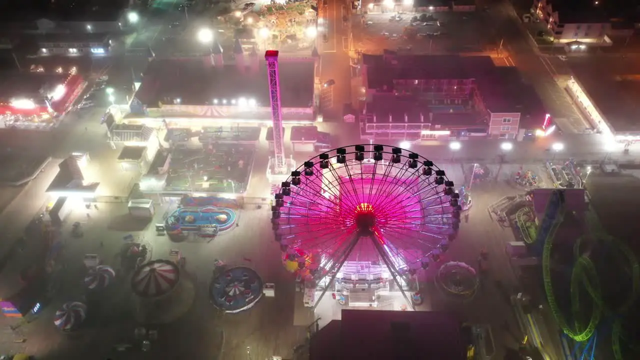 Seaside Heights Ferris Wheel nighttime