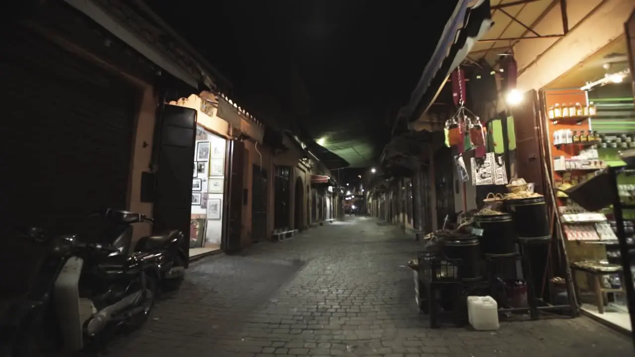 Marrakesh Street at Night