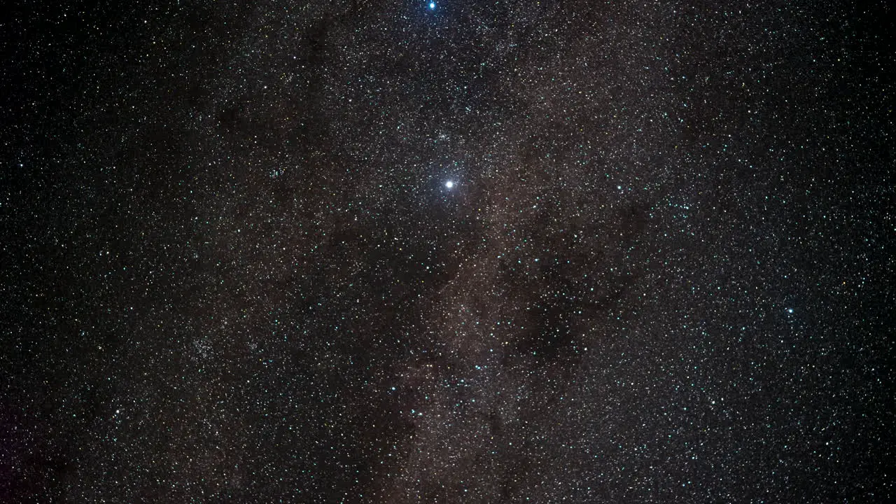 Astral time-lapse showing the stars moving across the nights sky