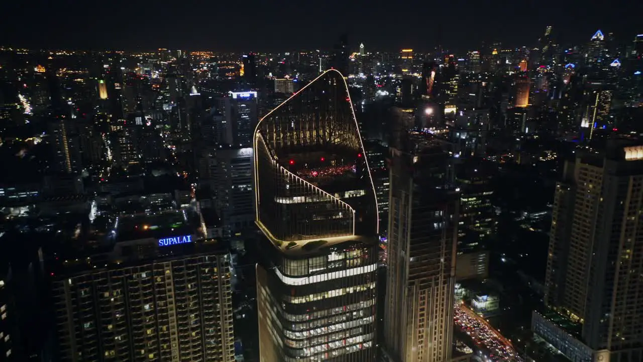 Bangkok Cityscape at Night