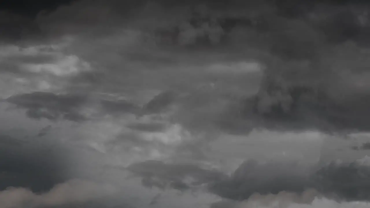 Dark Stormy Sky with rain and clouds 4k