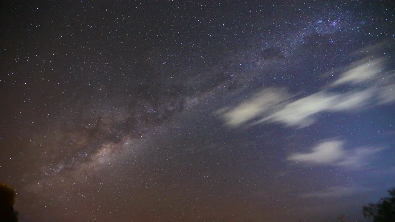 Time-lapse of Milky Way Galaxy from Western Australia