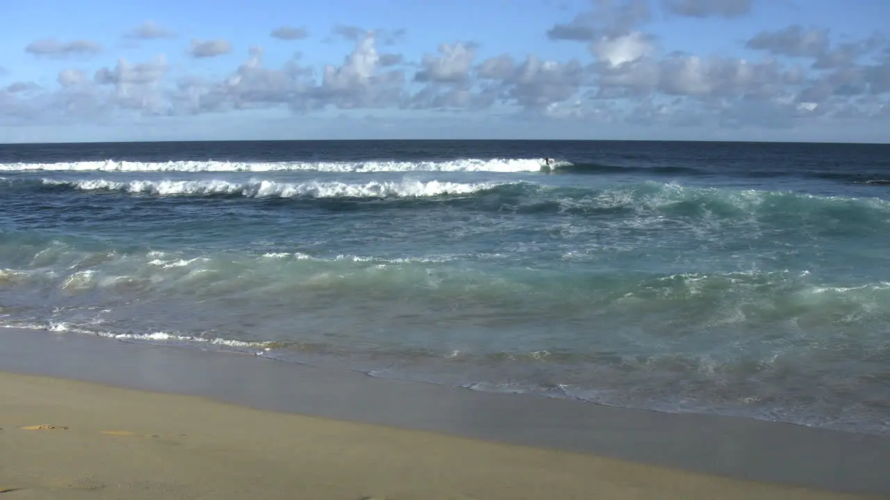 Oahu Sandy Beach Waves