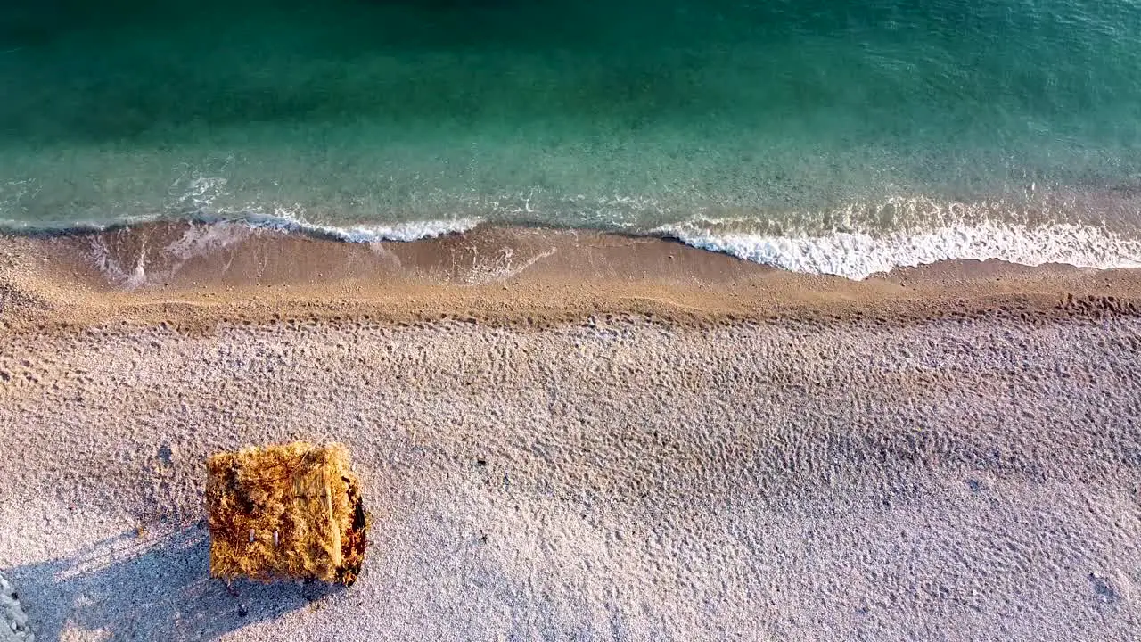 Waves on the Albanian Riviera