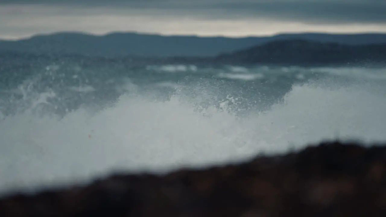 A storm on the fjord