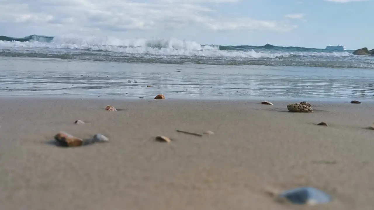 Here is a low beach shot looking out into the sea and beyond this video was shot on the Sony A7Siii camera at 1080p FHD enjoy