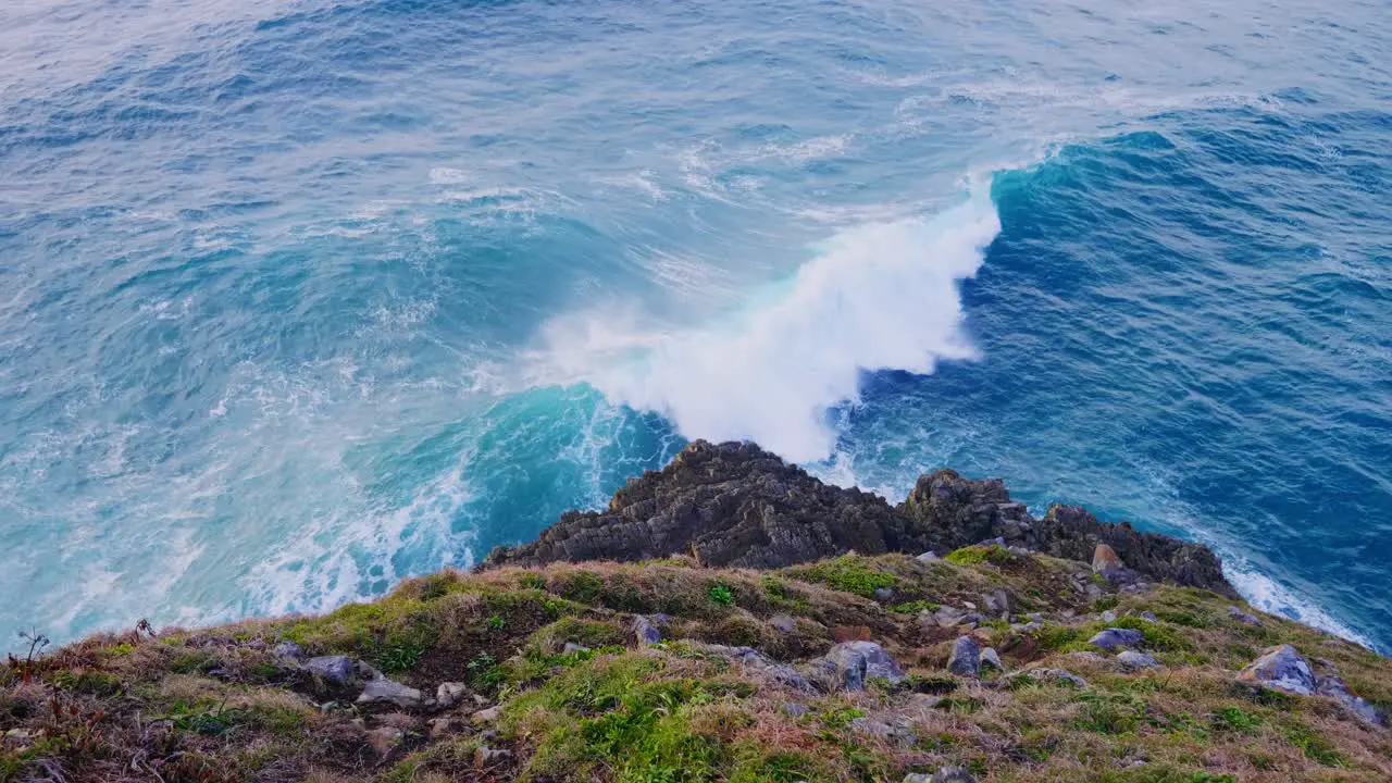 Beautiful blue waves Crescent Head NSW Australia